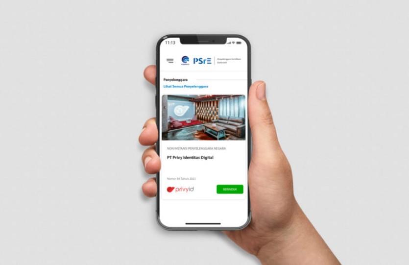 PrivyID Resmi Menyandang PSrE Berinduk dari Kominfo