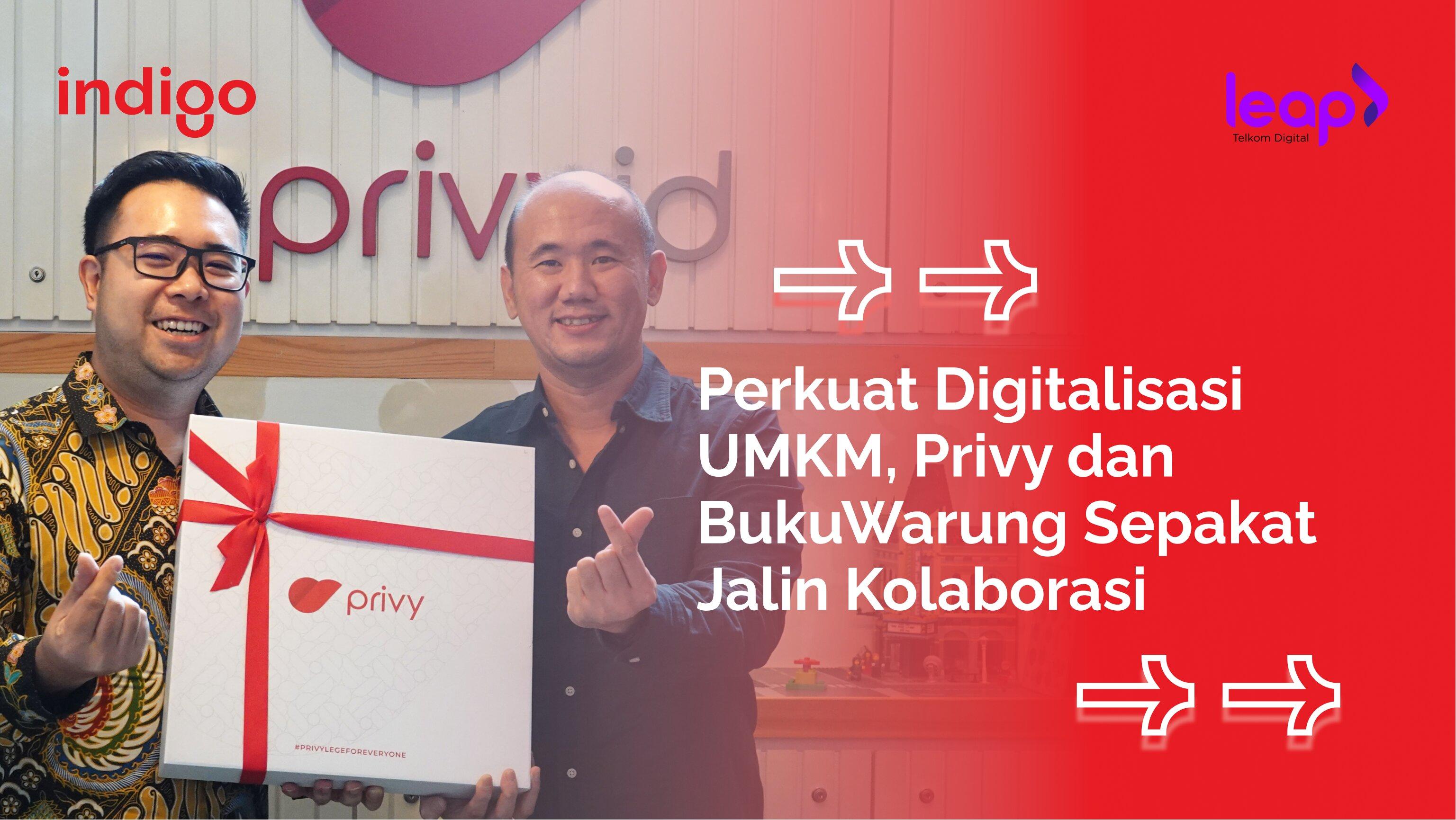 Perkuat Digitalisasi UMKM, Privy dan Buku Warung Sepakat Jalin Kolaborasi