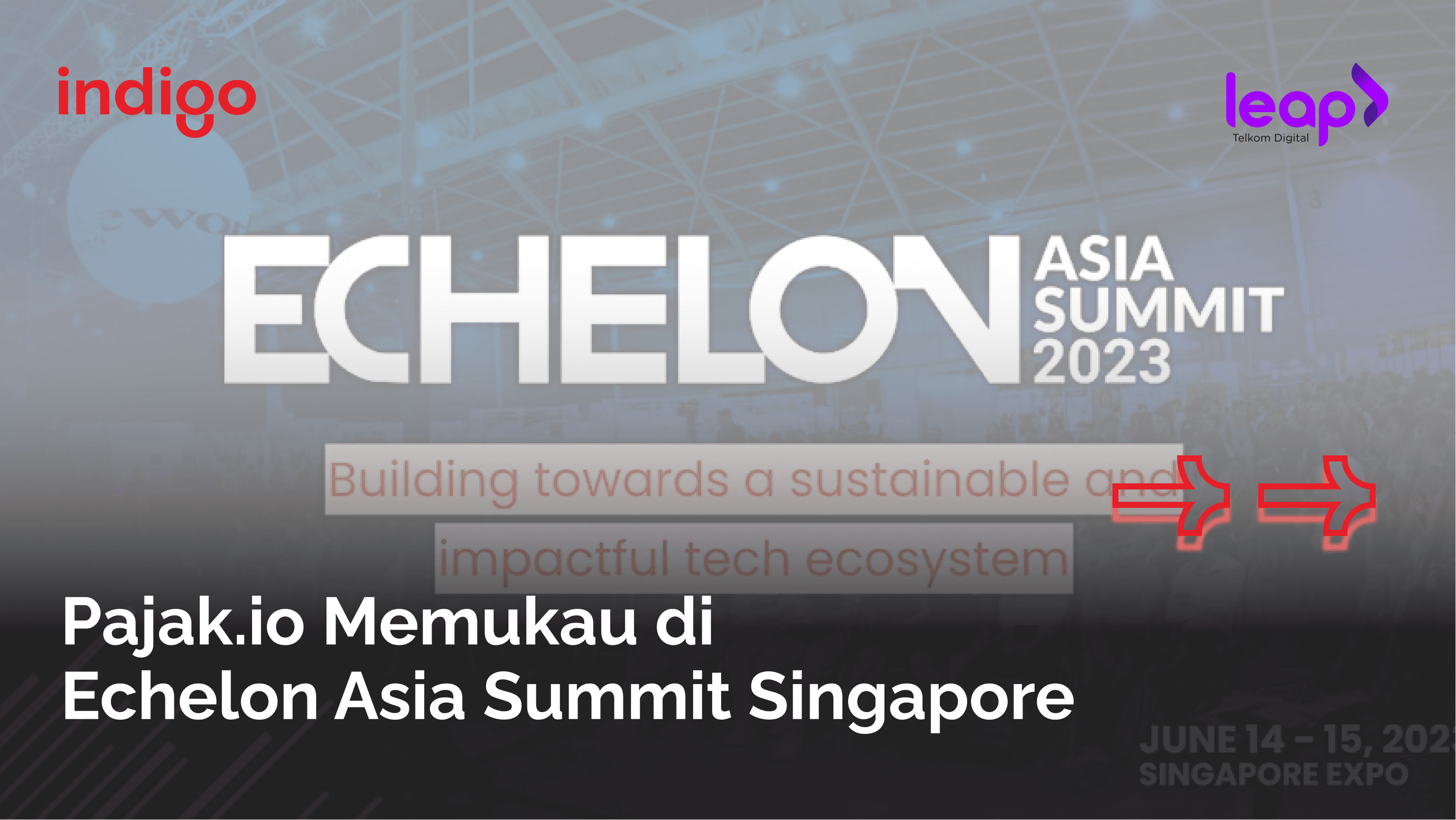 Pajak.io Memukau di Echelon Asia Summit Singapore