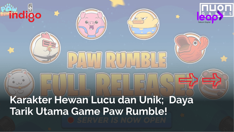 Karakter Hewan Lucu dan Unik; Daya Tarik Utama Game Paw Rumble ...